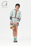 YANYAN KNITS Woven Jacket/Skirt YYK-YYW24-1891-LV Skirt